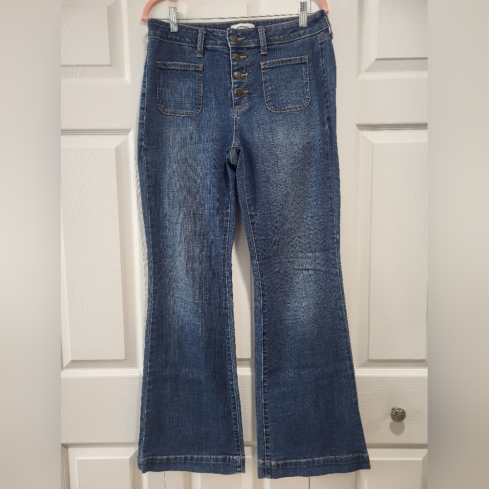 Sonoma Wide Leg Jeans, Size 10 - Picture 3 of 8